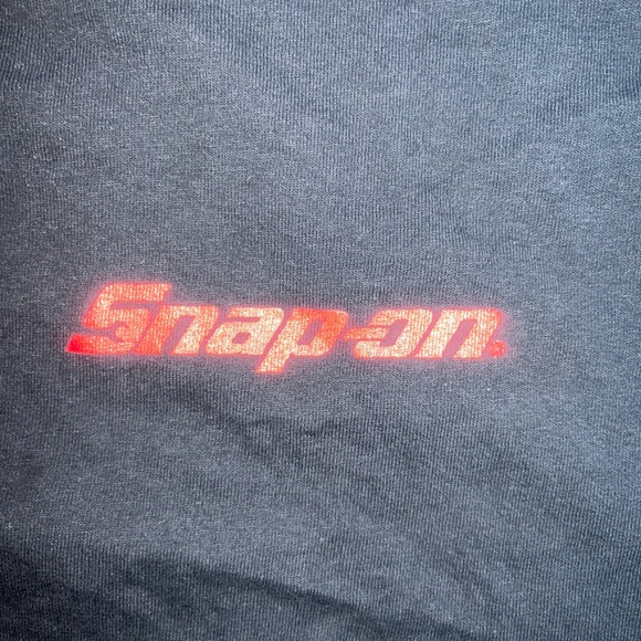 Vintage Snap-On Tools Eagle USA Flag T-Shirt Eagle Sz Large - Picture 2 of 5